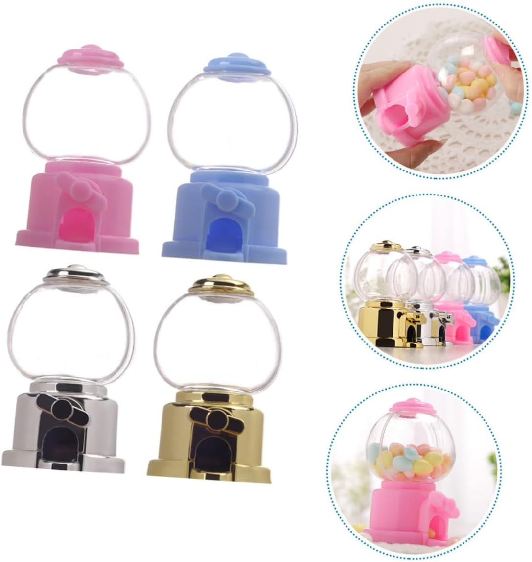4sets Plastic Candy Dispenser for Parties and Events