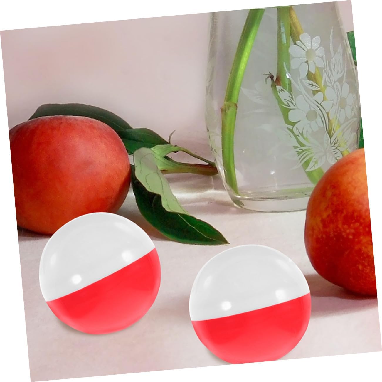 100pcs Fillable Vending Machine Round Plastic Gumballs for Party Favors