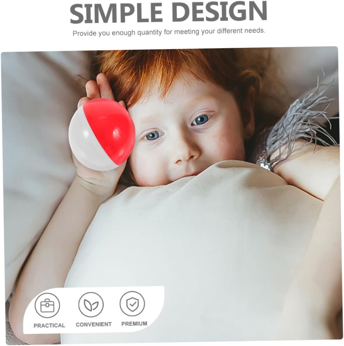 Milisten 100pcs Round Fillable Vending Machine Balls for Party Favors and Crafts