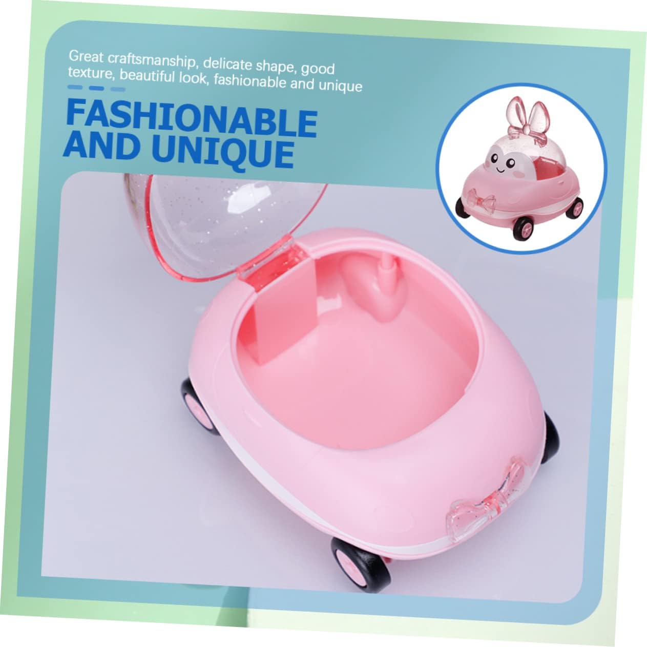 LIFKOME Adorable Cartoon Car Candy Box for Kids Birthday Party Favors