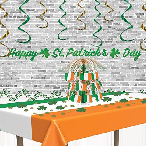 Beistle Irish Tablecover St Patricks Day Decor