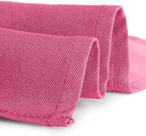 Gee Di Moda Fuchsia Tablecloth - 72x30 Inch for 6 Ft Rectangular Table
