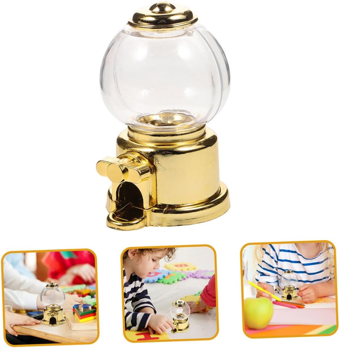 Cabilock 12Pcs Compact Gumball Dispenser for Parties and Weddings
