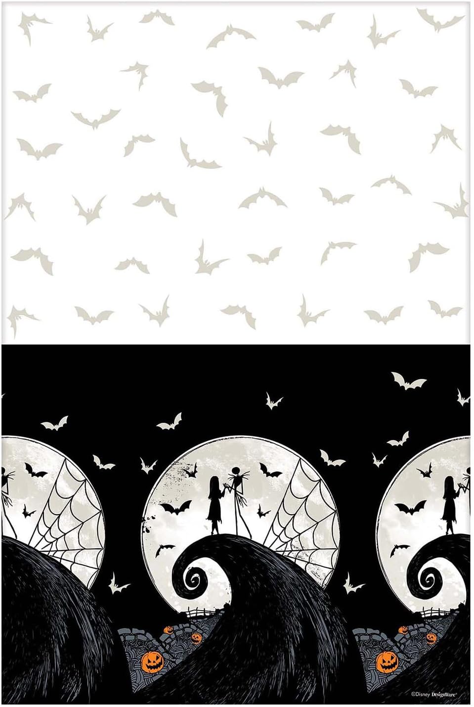 Amscan Nightmare Before Christmas Tablecover 54x96