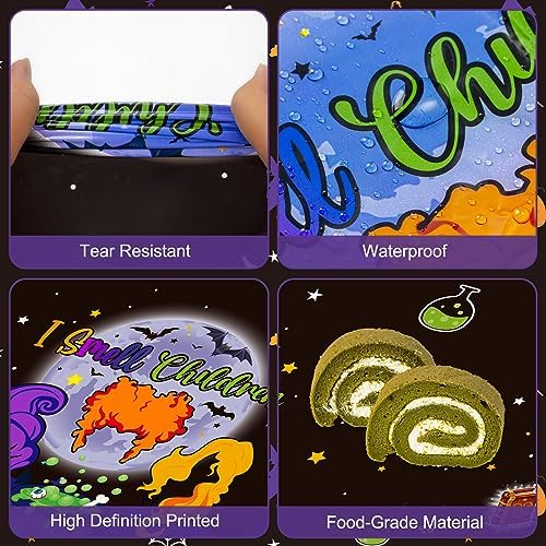 3 Pack Hocus Pocus Halloween Tablecloths 108x54 Inch