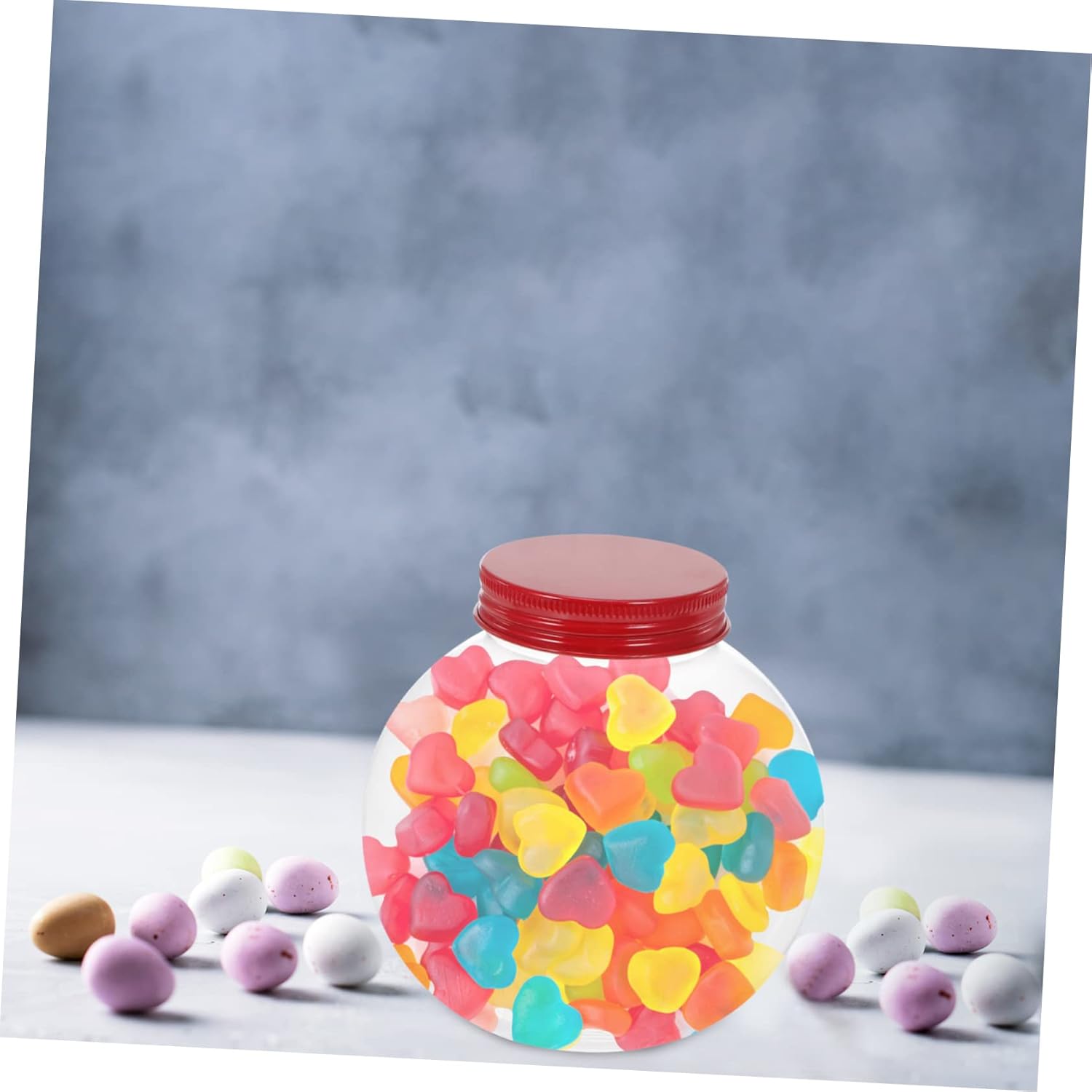 5pcs Shaped Candy Jars for Christmas Parties and Celebrations