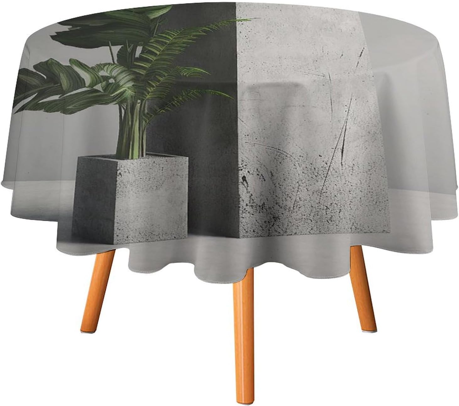 70 Inch Spill-Proof Tablecloth with Elegant Design