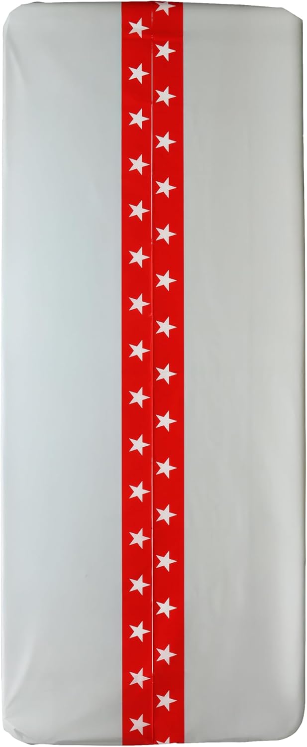 Havercamp Firefighter Tablecover 108x54in Red Line Decor