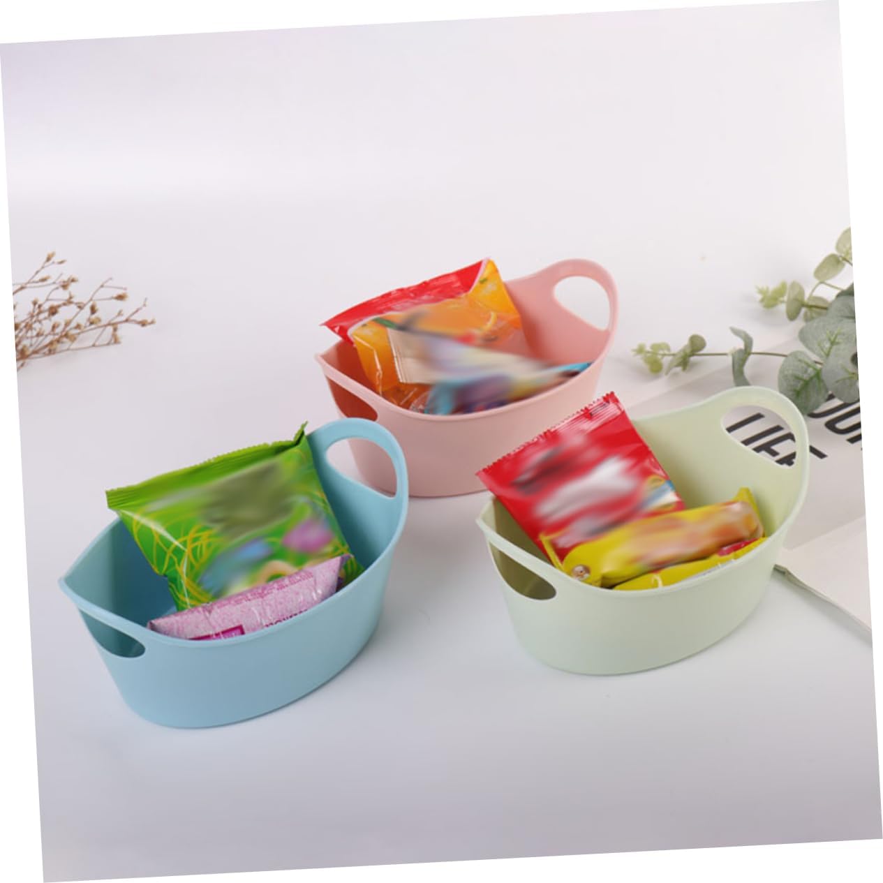 4PCS Snack Ingot Candy Holder for Parties and Home Decor