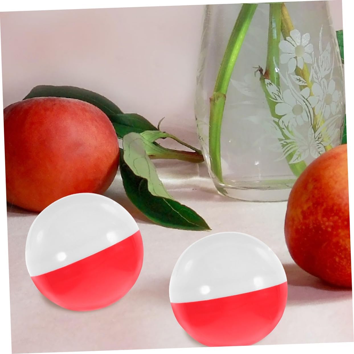 UPKOCH 100pcs Fillable Round Plastic Candy Server Balls for Party Favors