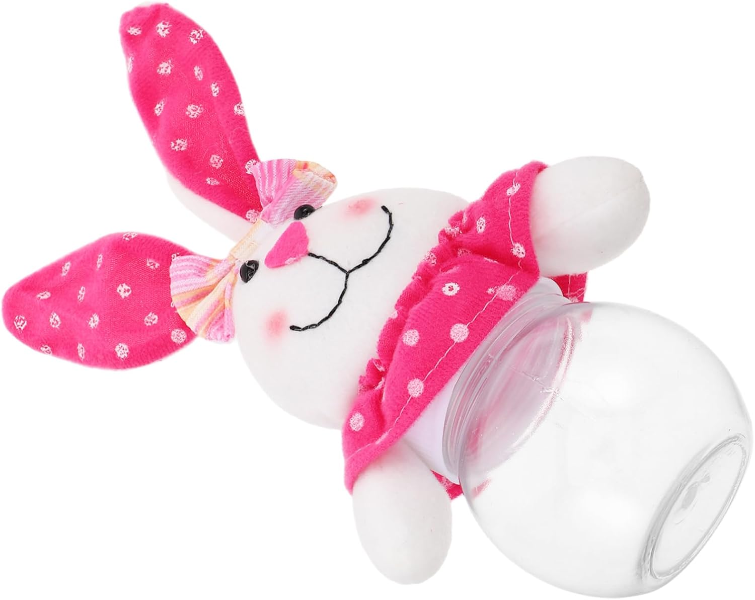 Kisangel Easter Bunny Candy Jar with Airtight Lid