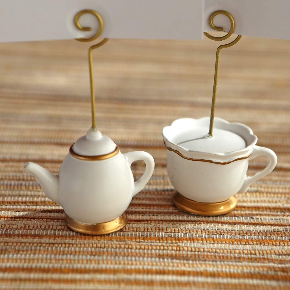 Kate Aspen Pink Tea Party Place Card Holders Set of 6