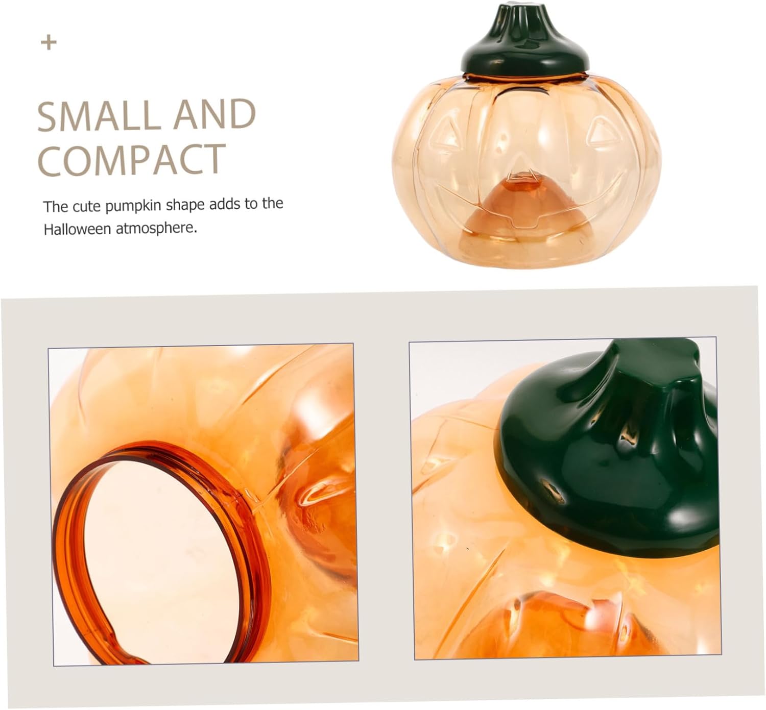 4pcs Halloween Pumpkin Buckets for Candy Storage