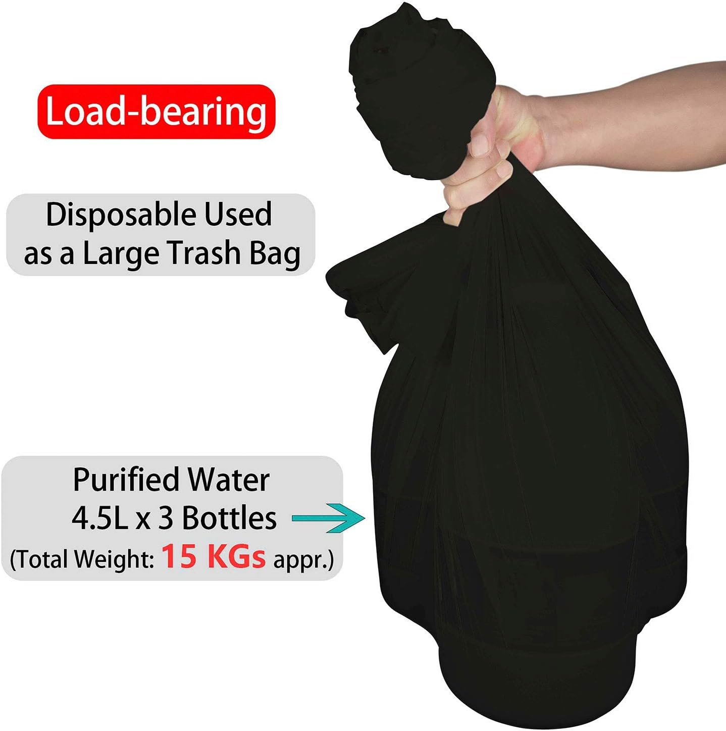 Black Plastic Tablecloths 2 Pack for 84 Inch Round Tables