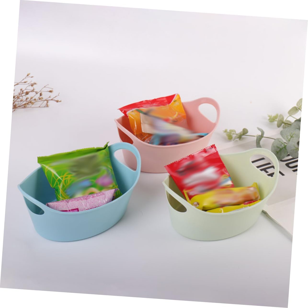 MAGICLULU 4pcs Snack Ingot Candy Holder for Parties and Celebrations