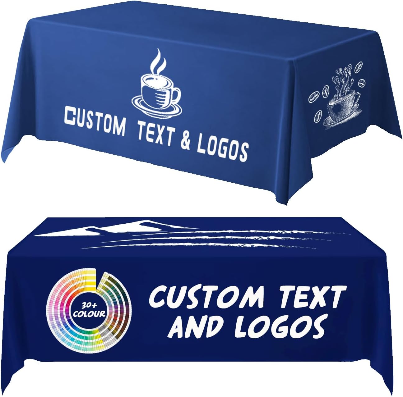 Custom Table Cloth with Business Logo for Events
