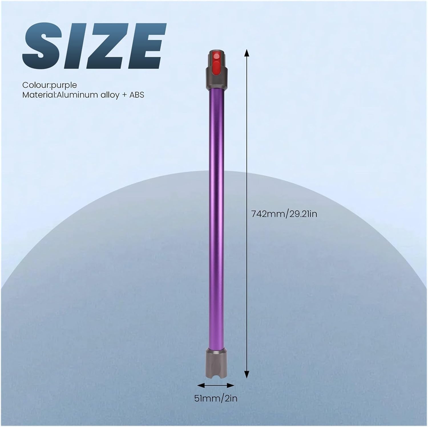 Quick Release Extension Wand Tube for Dyson V7 V8 V10 V11