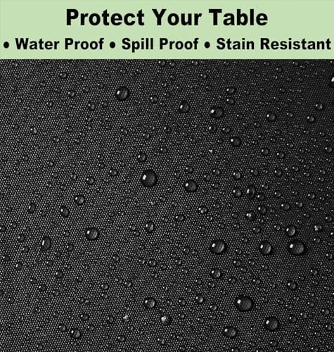 Plastic Black Tablecloths 3 Pack 54x108 Inch for Party Use