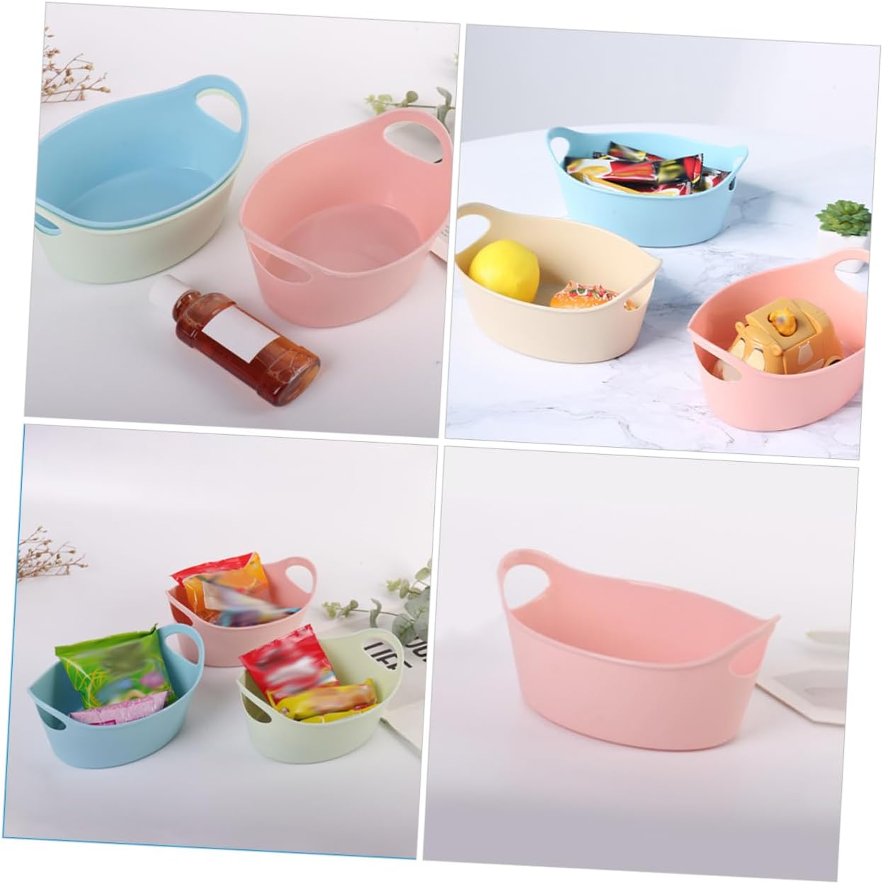 4PCS Snack Ingot Candy Holder for Parties and Home Decor