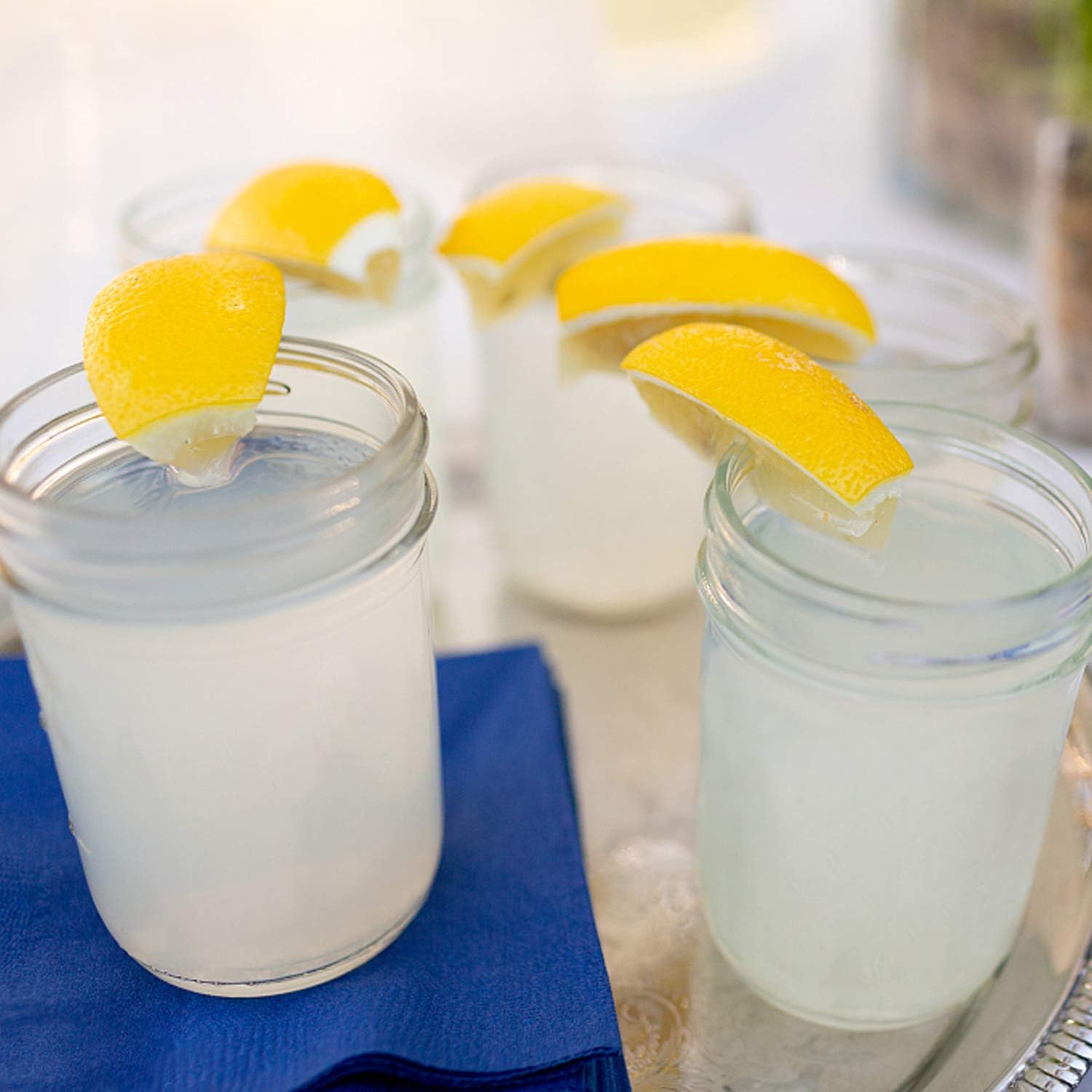QAPPDA 6oz Glass Jars Set of 30 With Lids