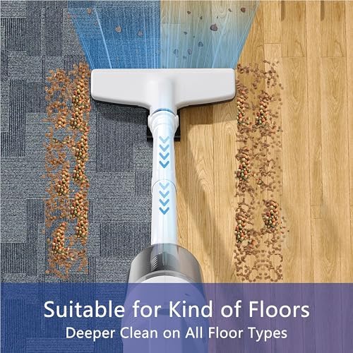 6-in-1 Lightweight Stick Vacuum Cleaner with 100W Motor