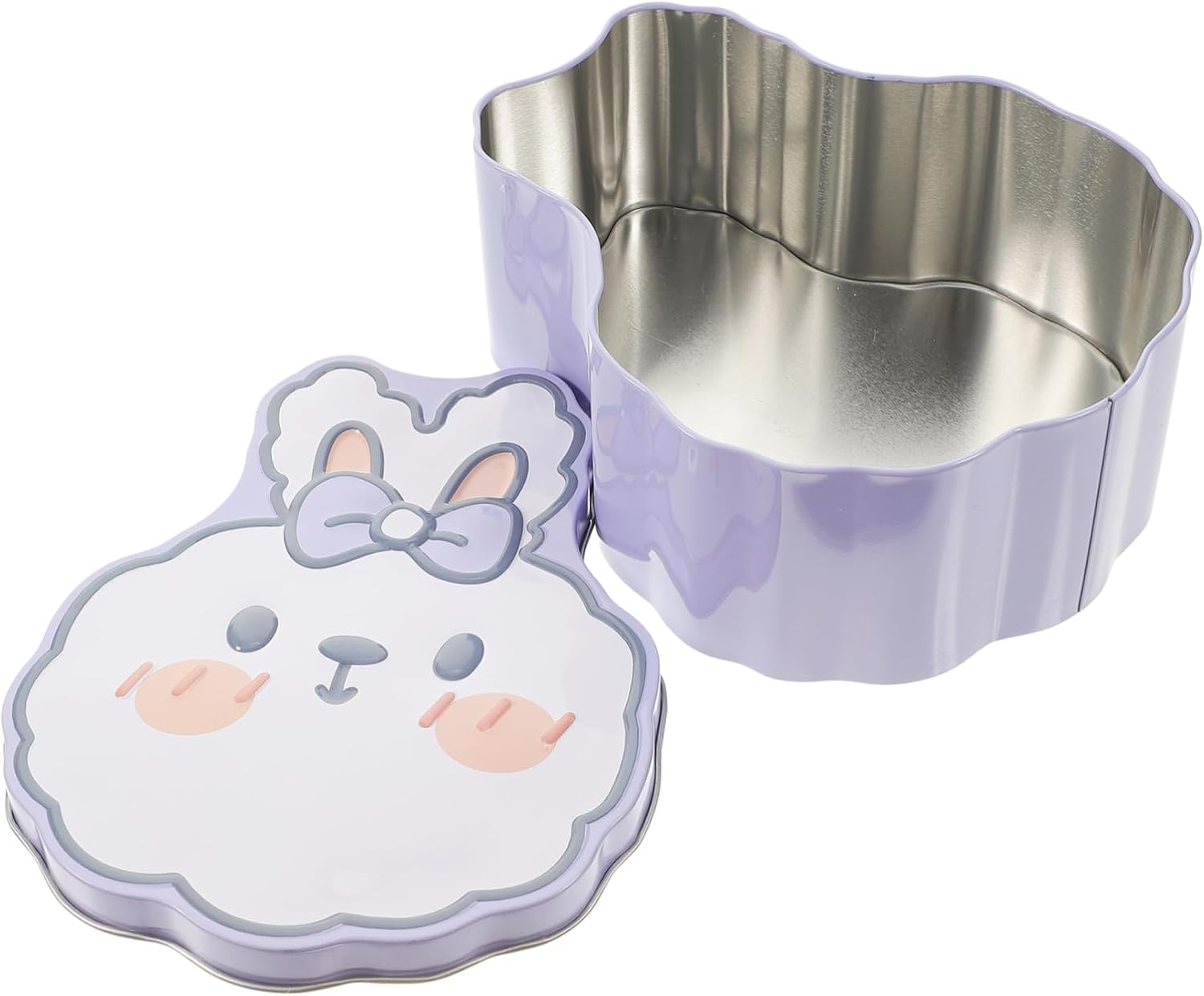 PRETYZOOM Decorative Rabbit Candy Box with Lids for Christmas and Party Favors