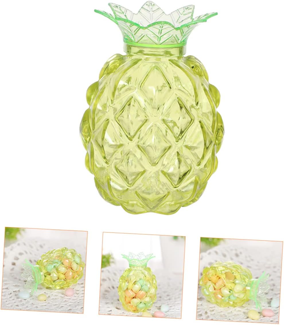 Pineapple Shaped Candy Boxes 20pcs Hawaii Party Favors Container