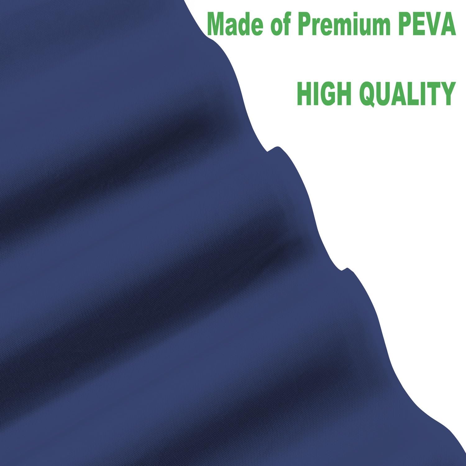 Navy Blue Plastic Tablecloths 3 Pack for 6-8 Foot Tables