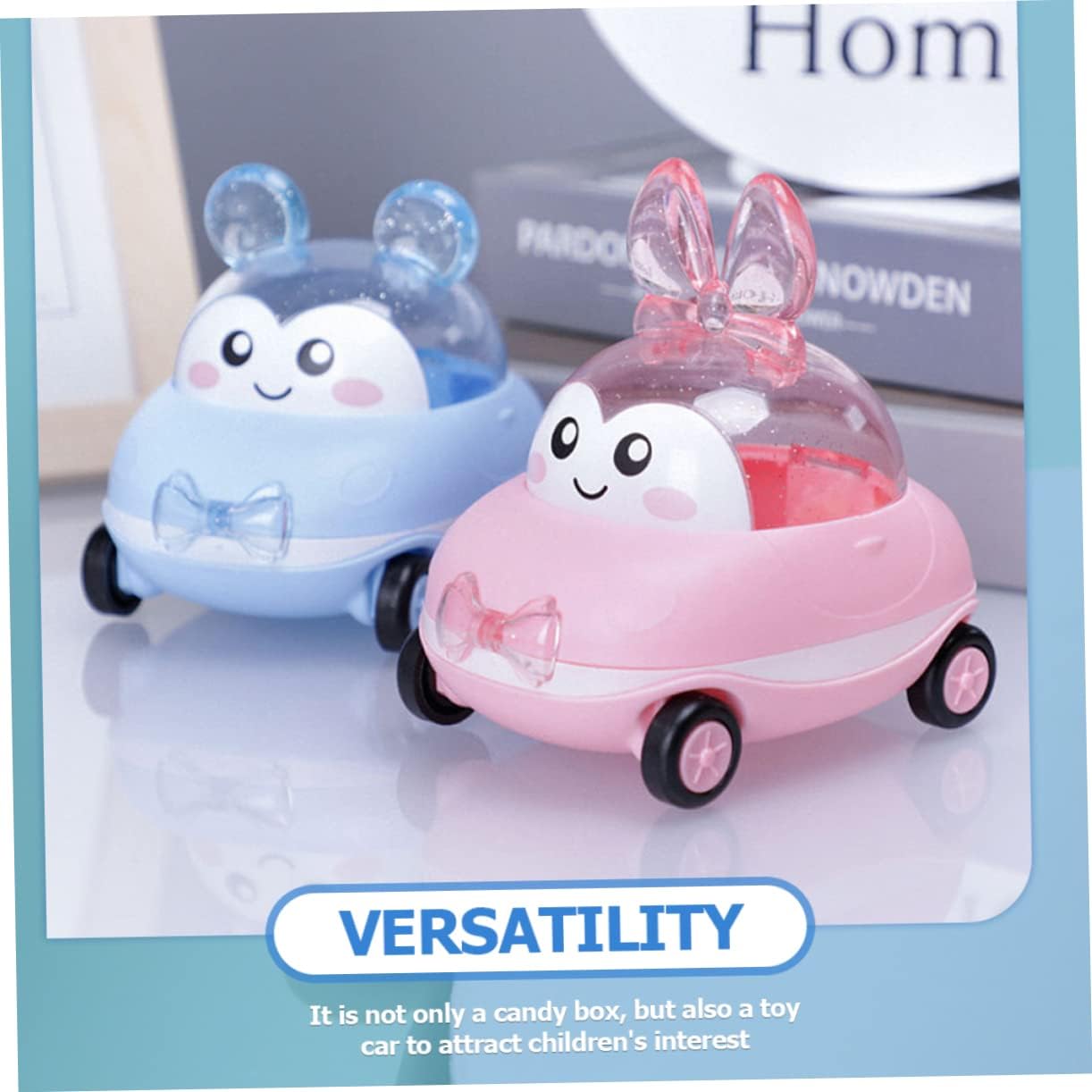 Shower Candy Box Cartoon Car Design for Boys and Girls Birthday Parties and Showers