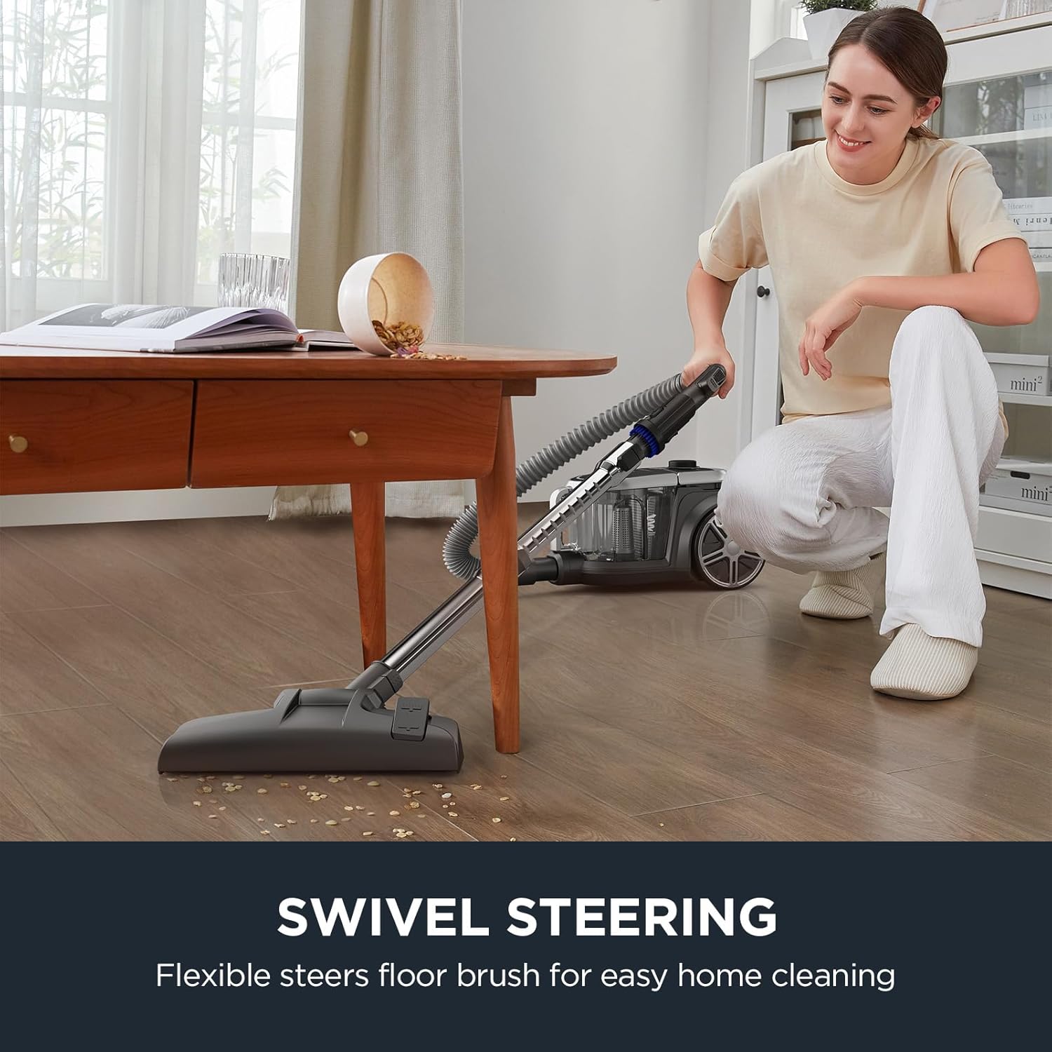 Eureka NEN180 Bagless Canister Vacuum Cleaner