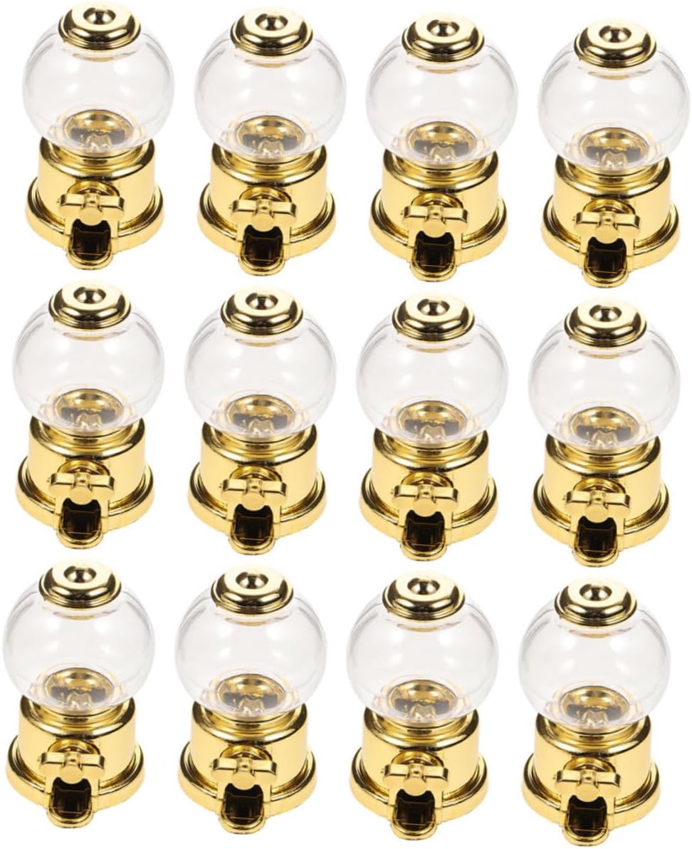 12 Pcs Gumball Dispenser for Parties and Events