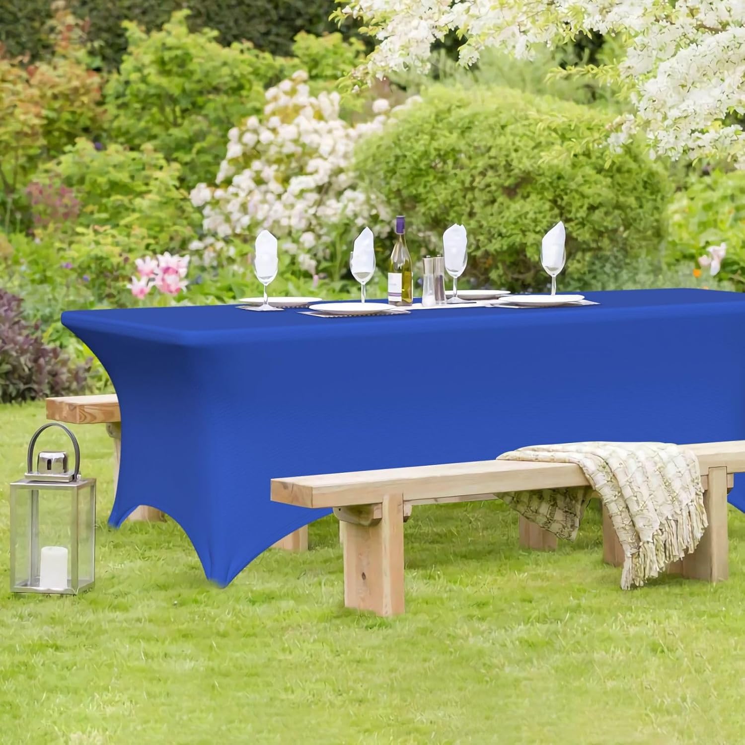 Custom Spandex Tablecloth with Logo 6FT Rectangular