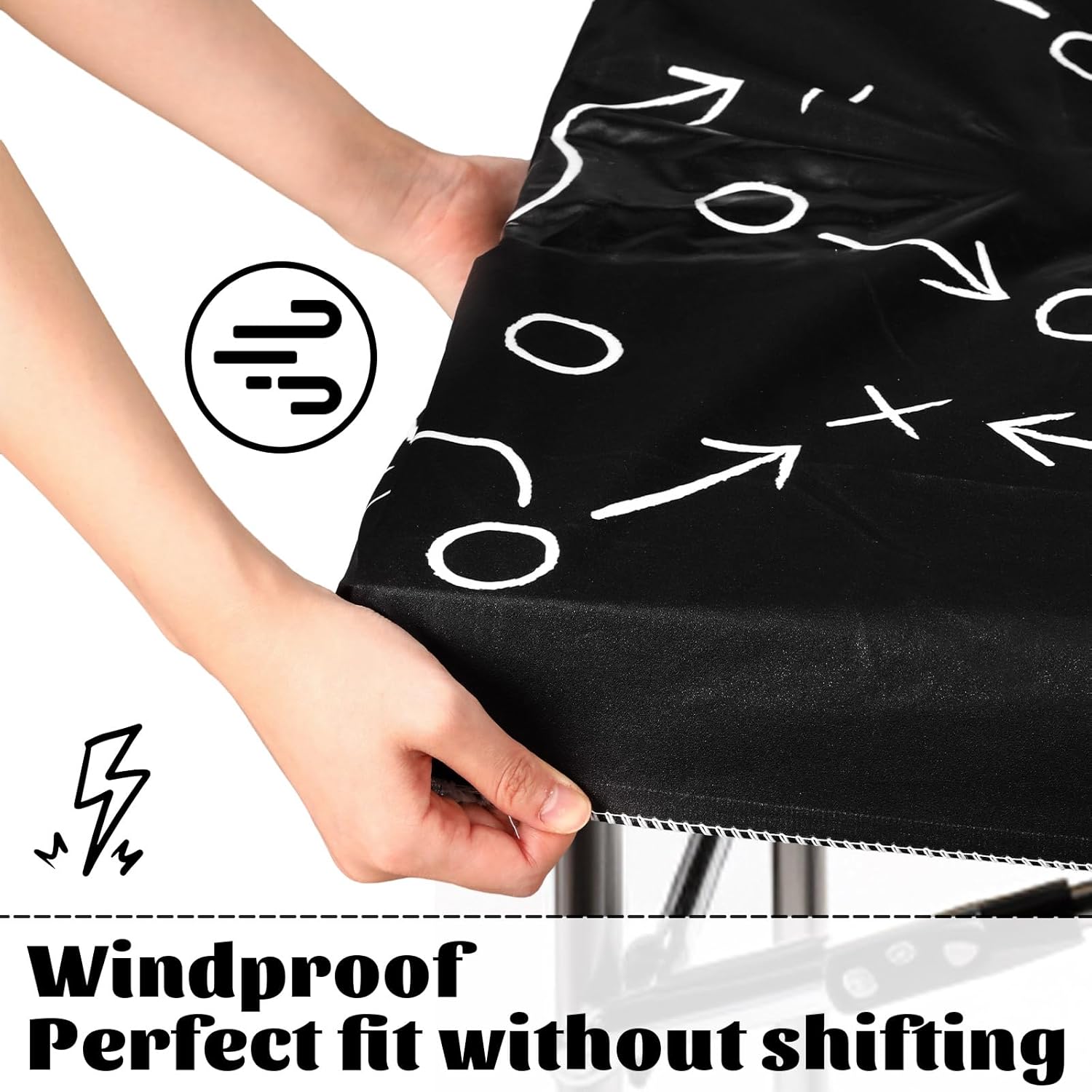 Oudain Football Table Cover for 6 Ft Table