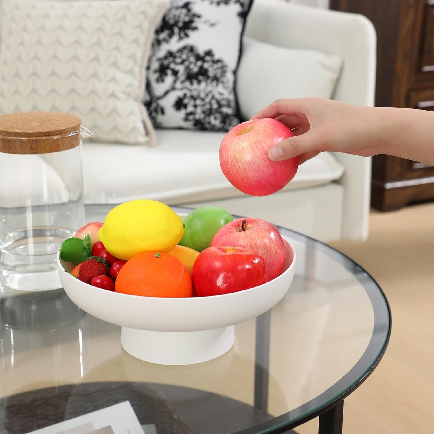 104 Inch Durable Fruit Bowl Decorative Kitchen Storage Basket