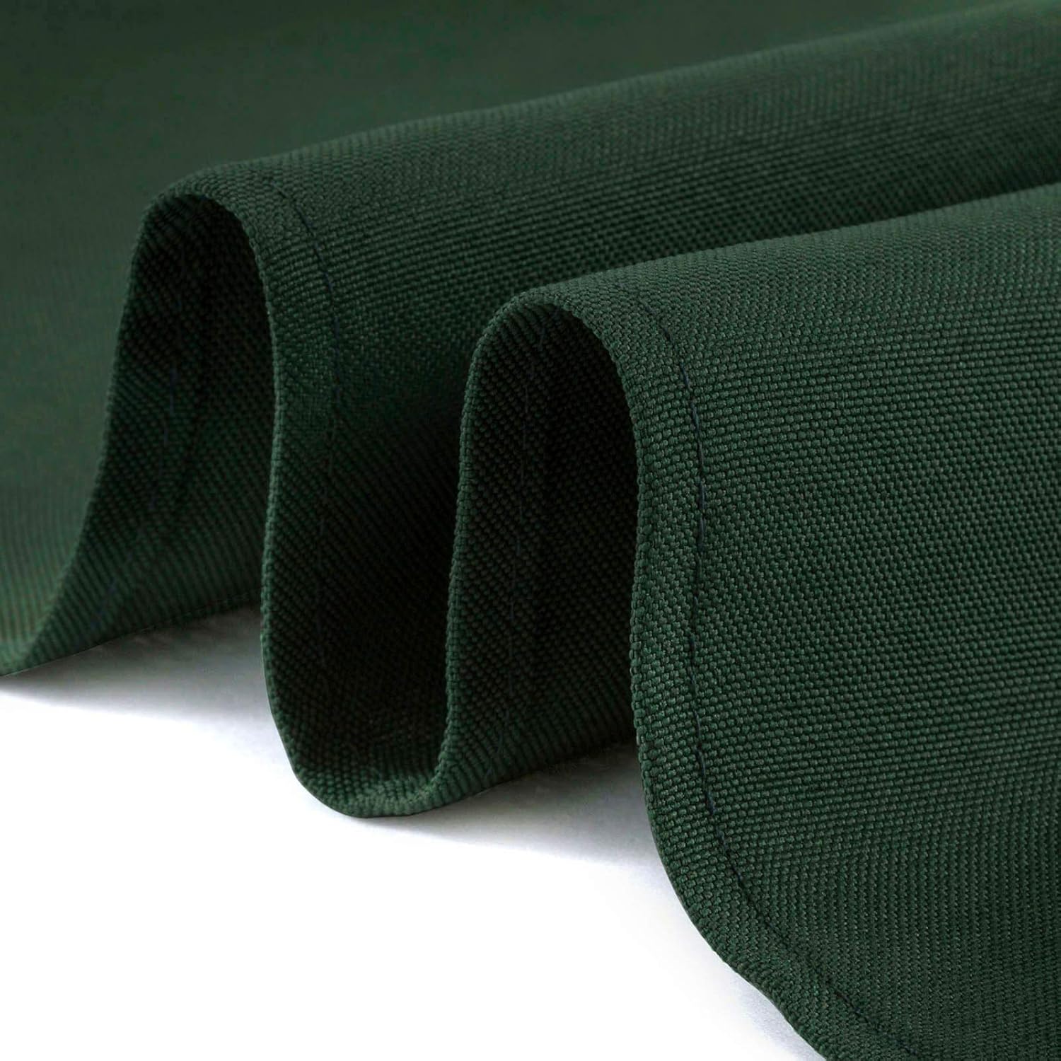 Lanns Linens 90 x 132 Hunter Green Tablecloth