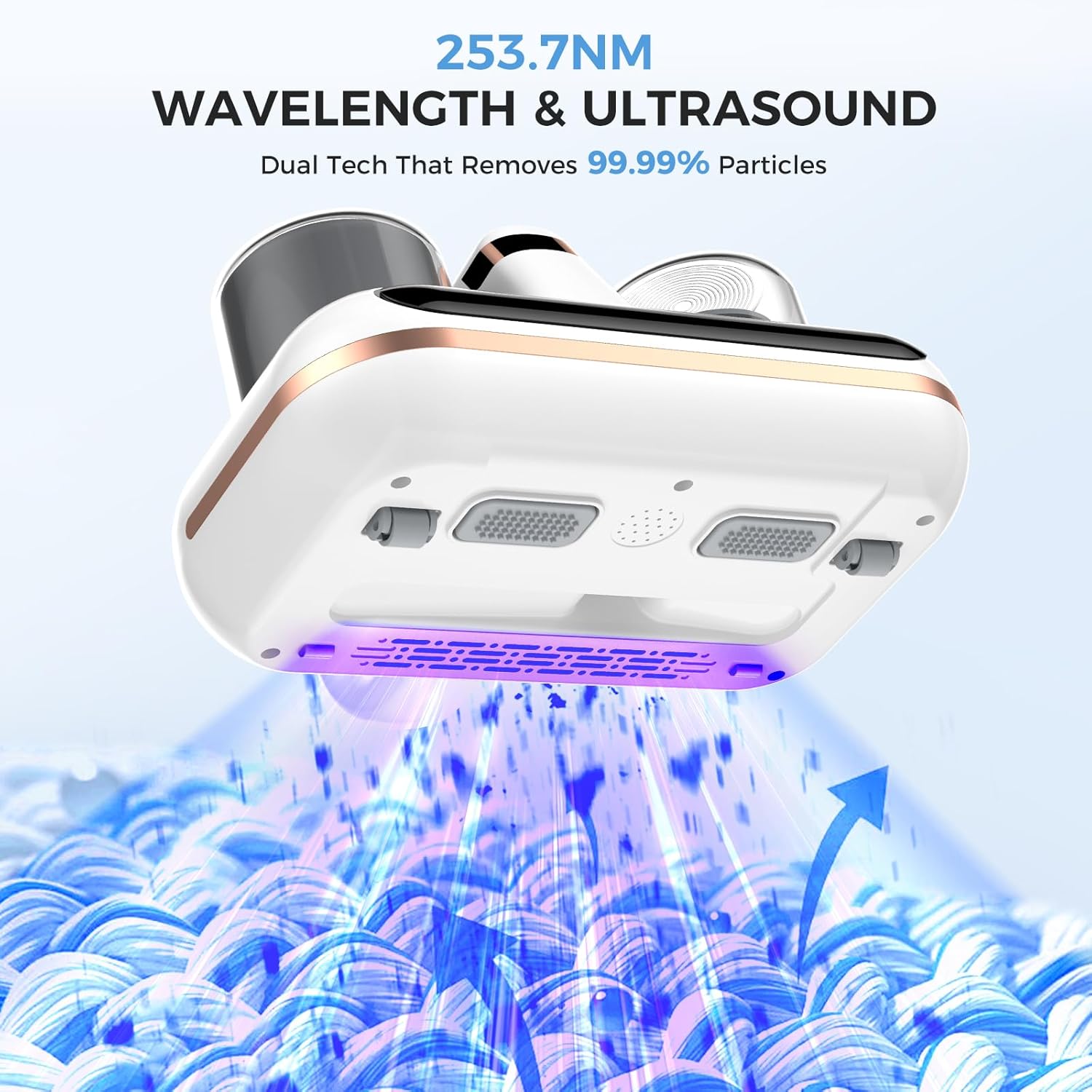 Amzany 5-in-1 Cordless Mattress Vacuum Cleaner