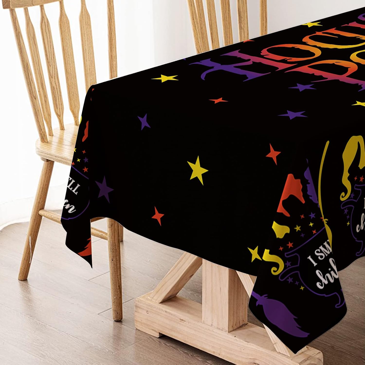 Hafangry Halloween Table Cloth - 60x84 Inch