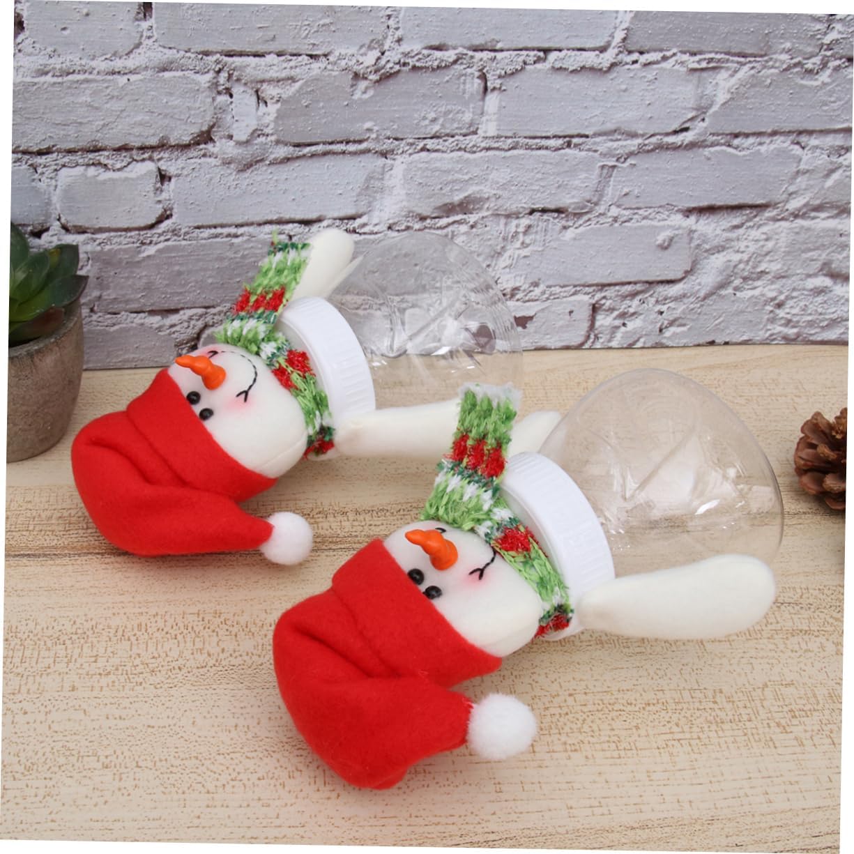 5Pcs Snowman Candy Boxes for Christmas Party and Gifting