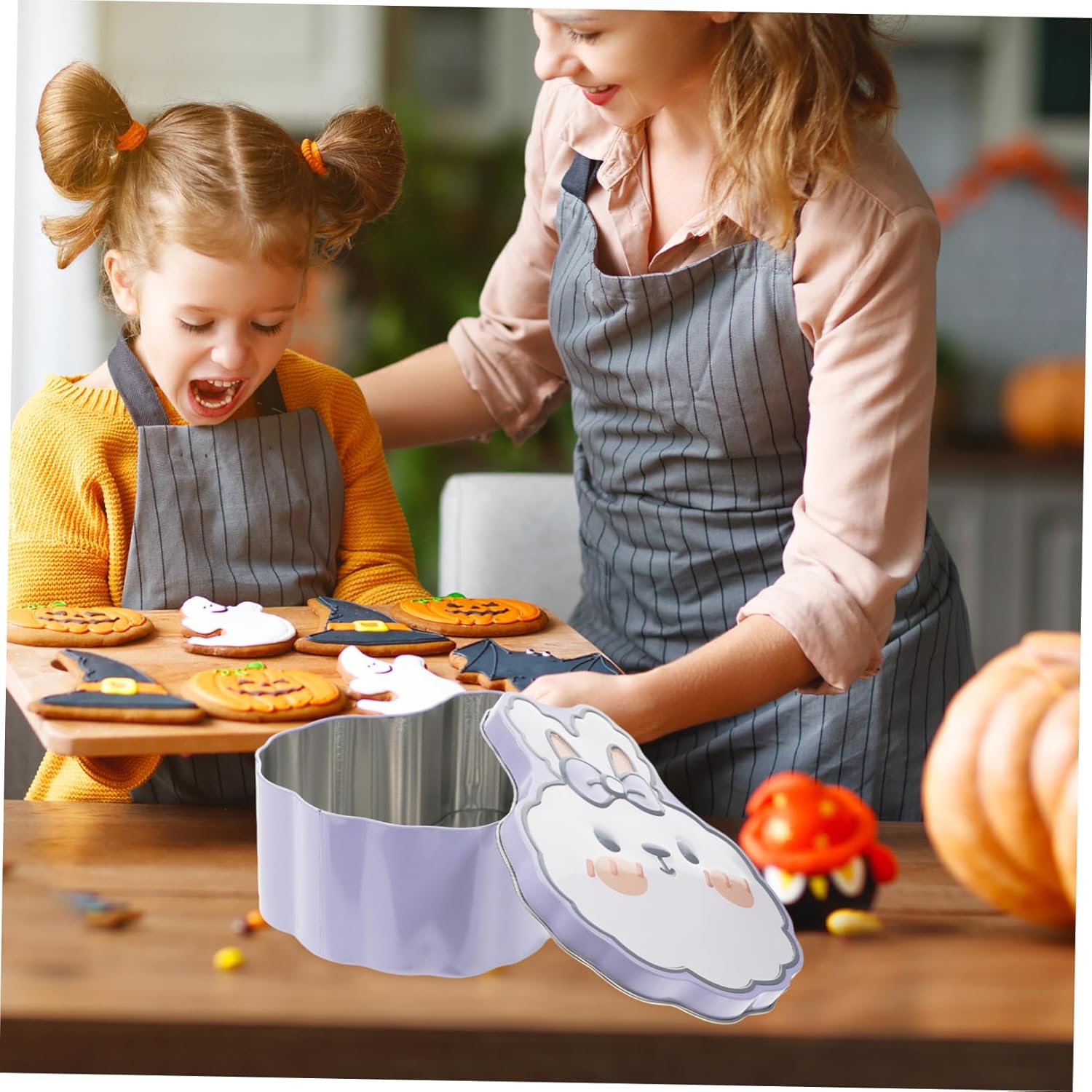 PRETYZOOM Decorative Rabbit Candy Box with Lids for Christmas and Party Favors