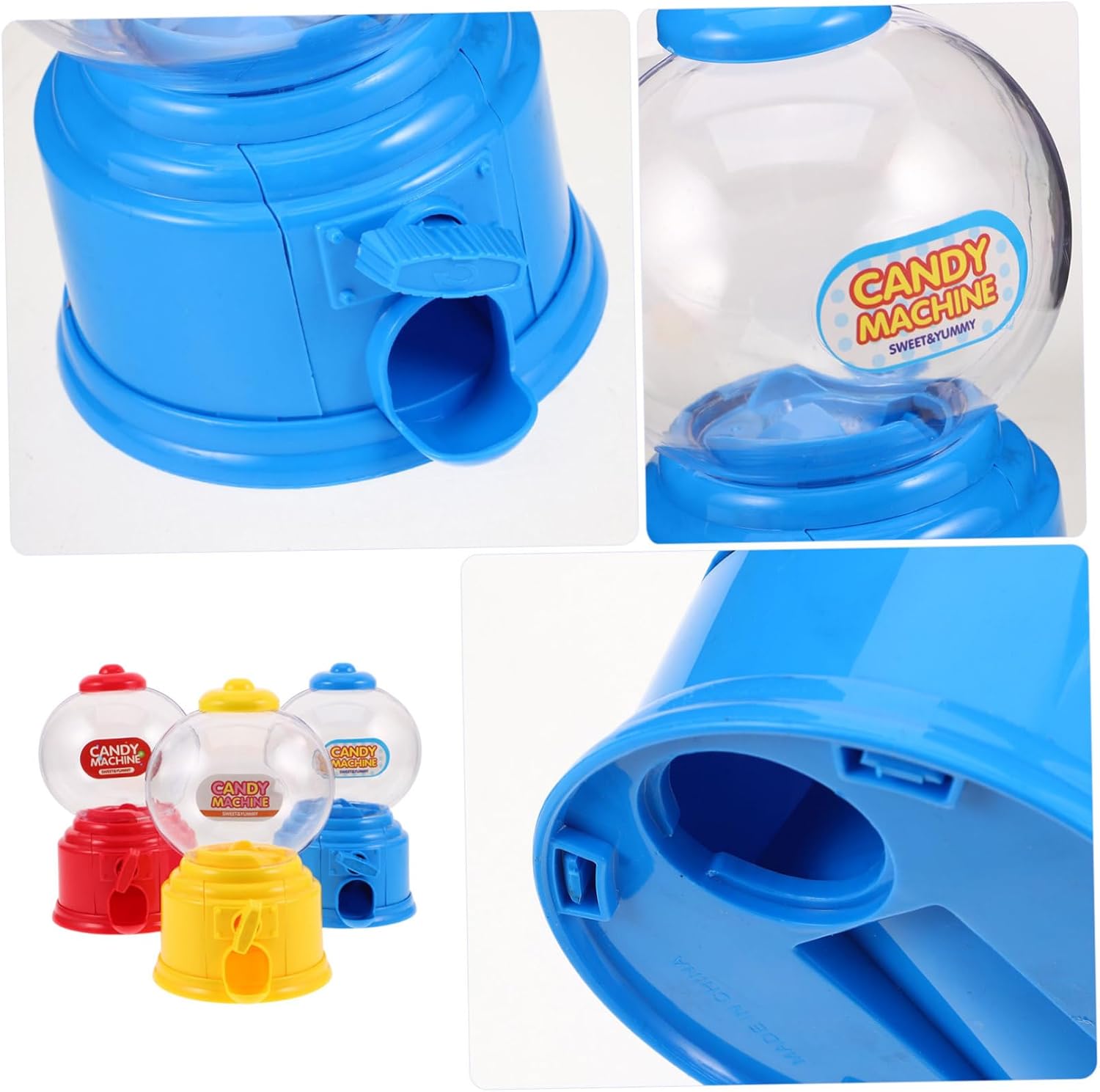3pcs Mini Vending Machine Candy Dispenser