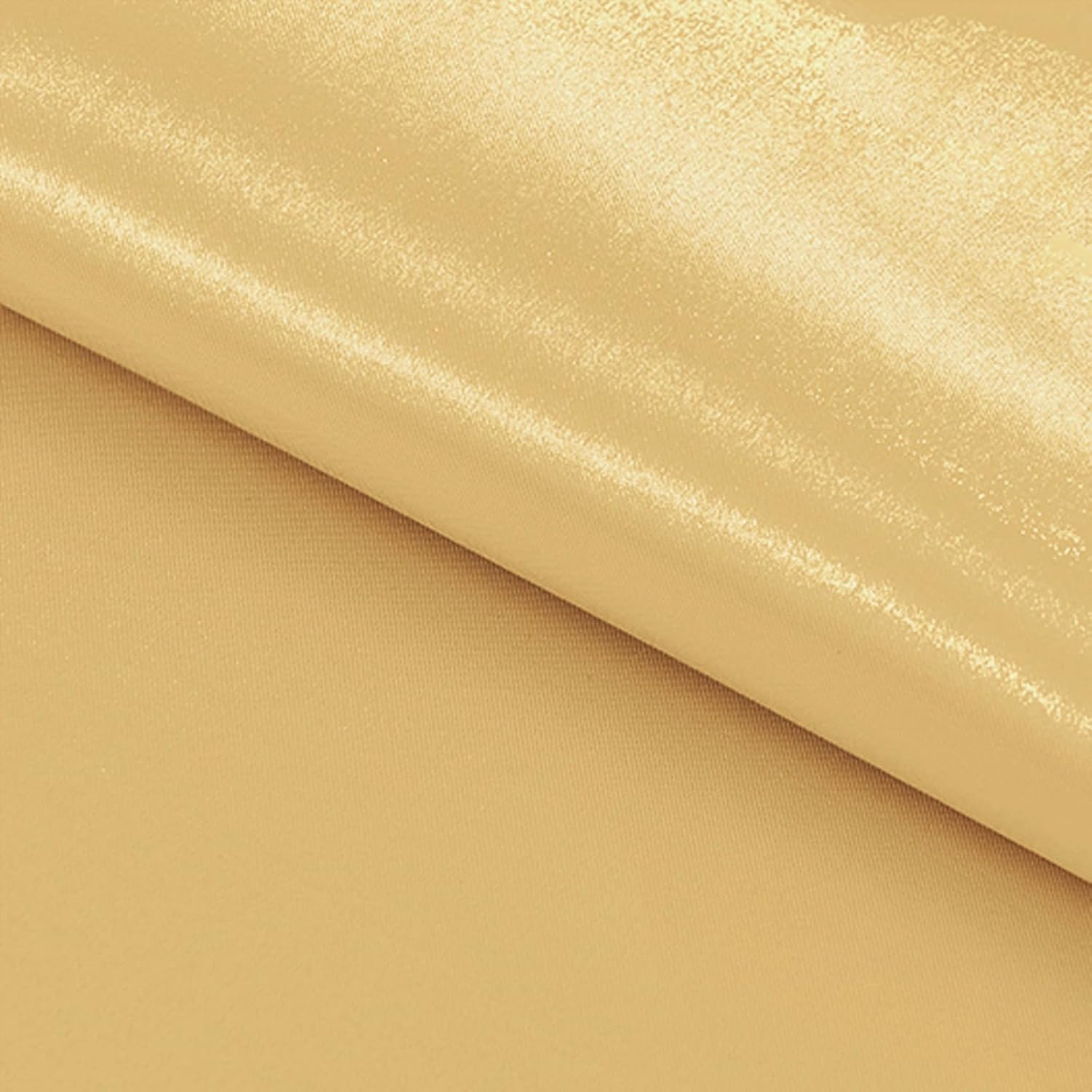 10 Pack Light Gold Satin Table Runner 12x108 Inch