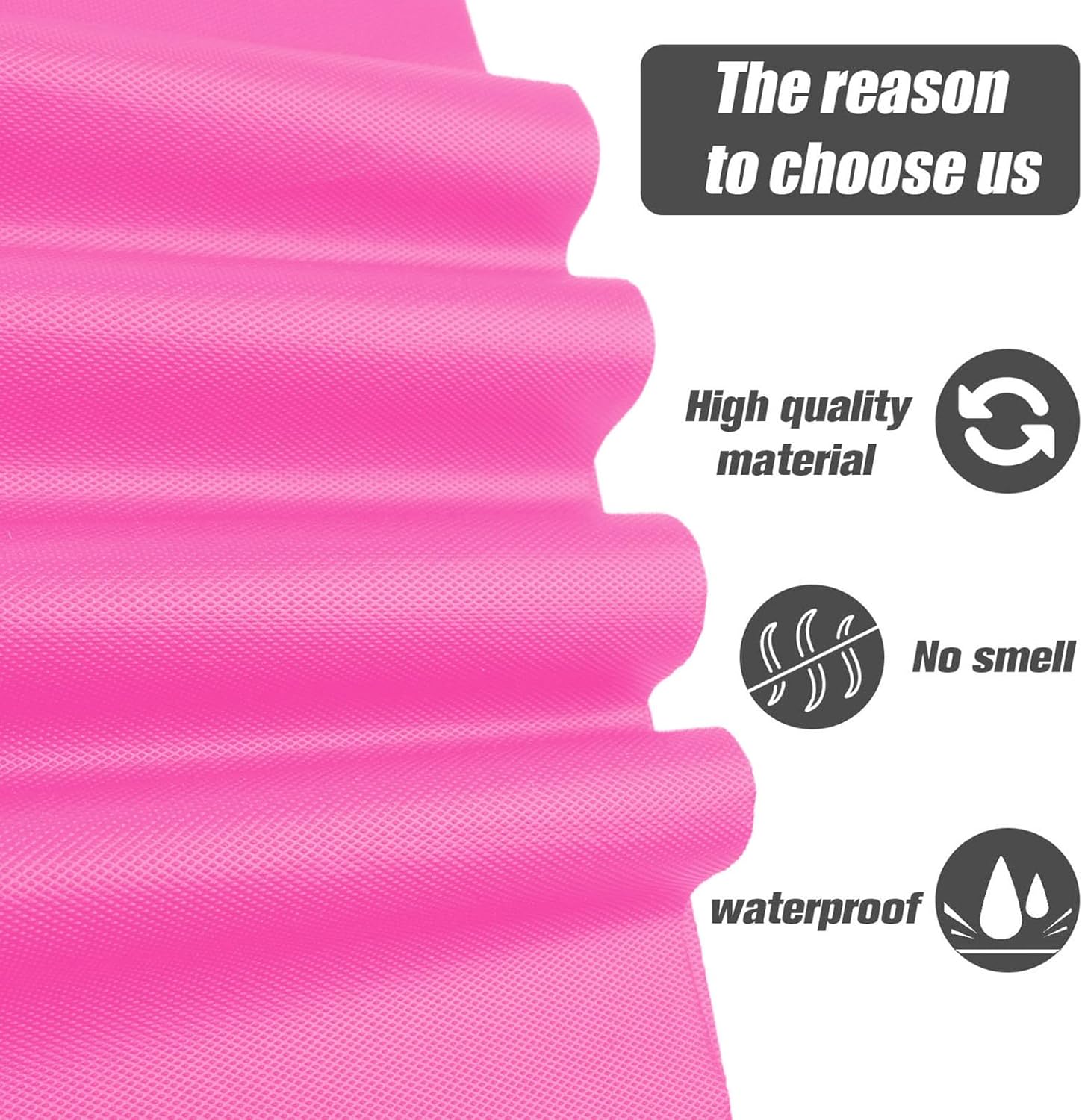 Kesfey Premium 3 Pack Silver Plastic Tablecloths