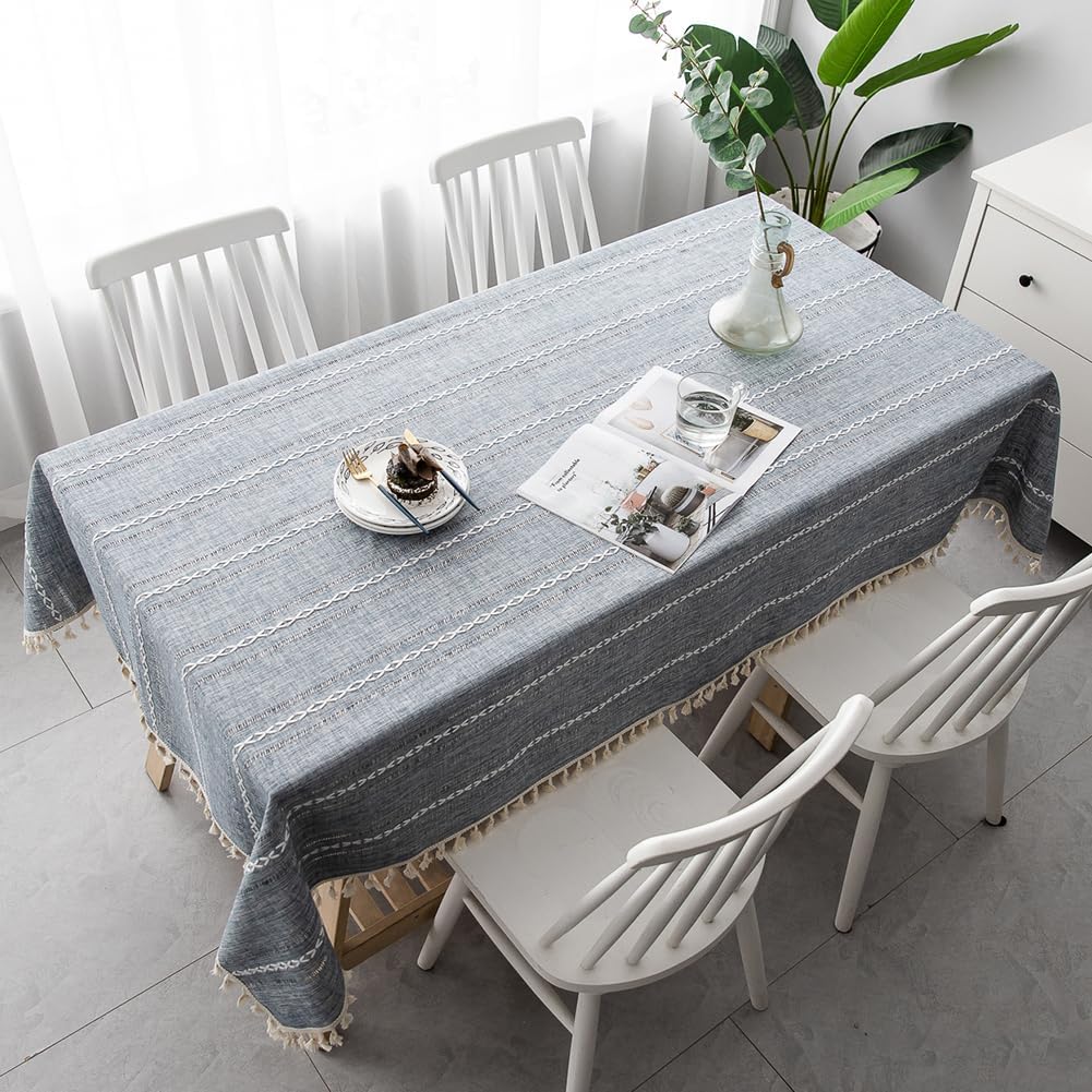Meioro Rustic Table Cloth Grey 55x55