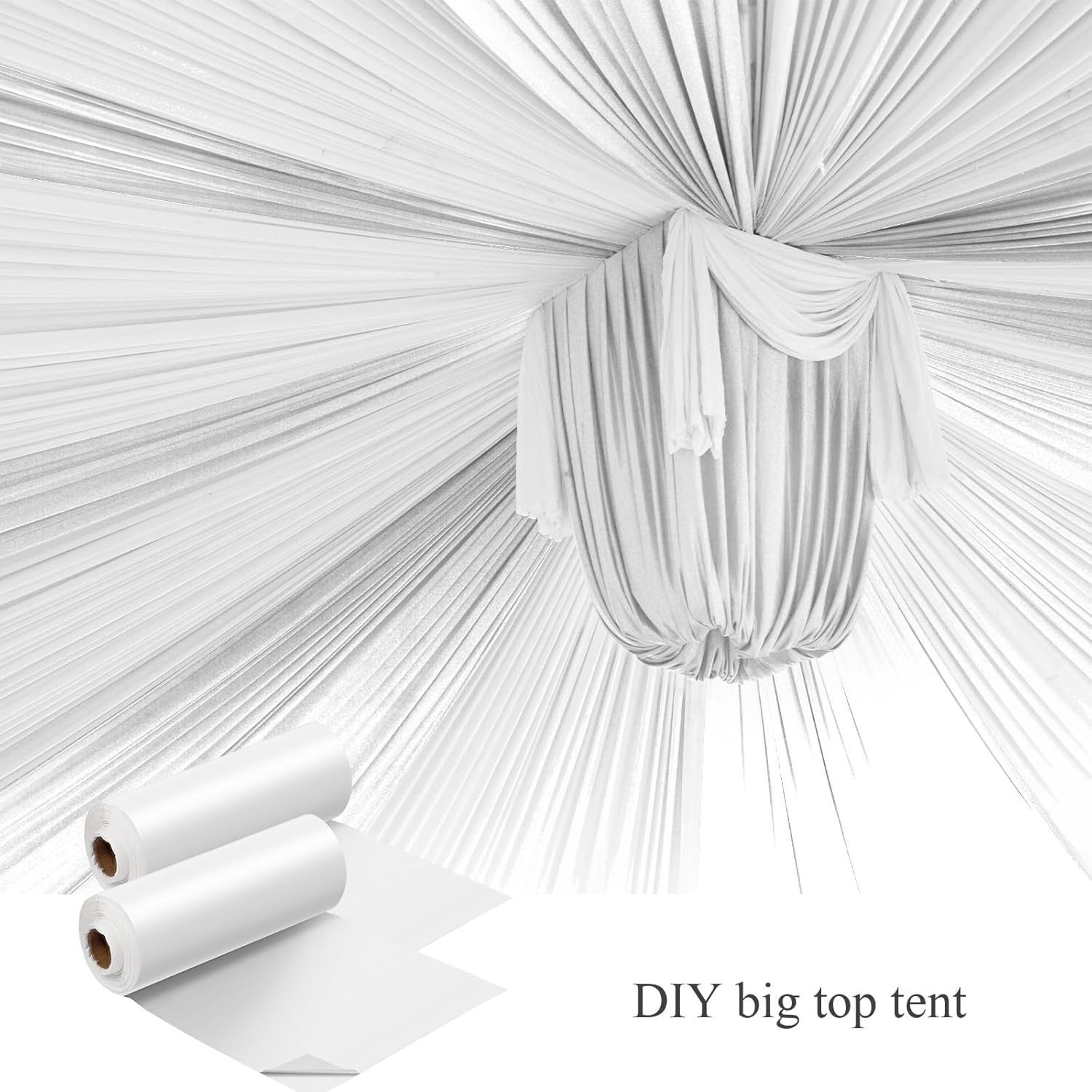 Moukeren 40 x 100 Plastic Tablecloth Roll