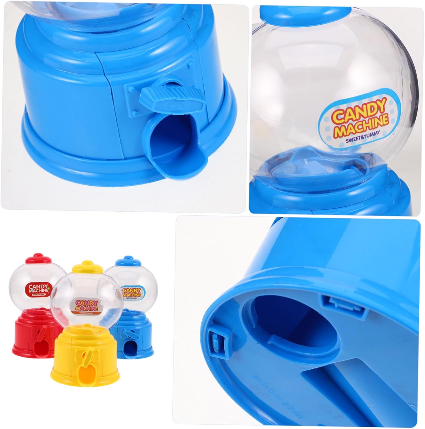 3pcs Mini Candy Dispenser Set for Parties and Kids
