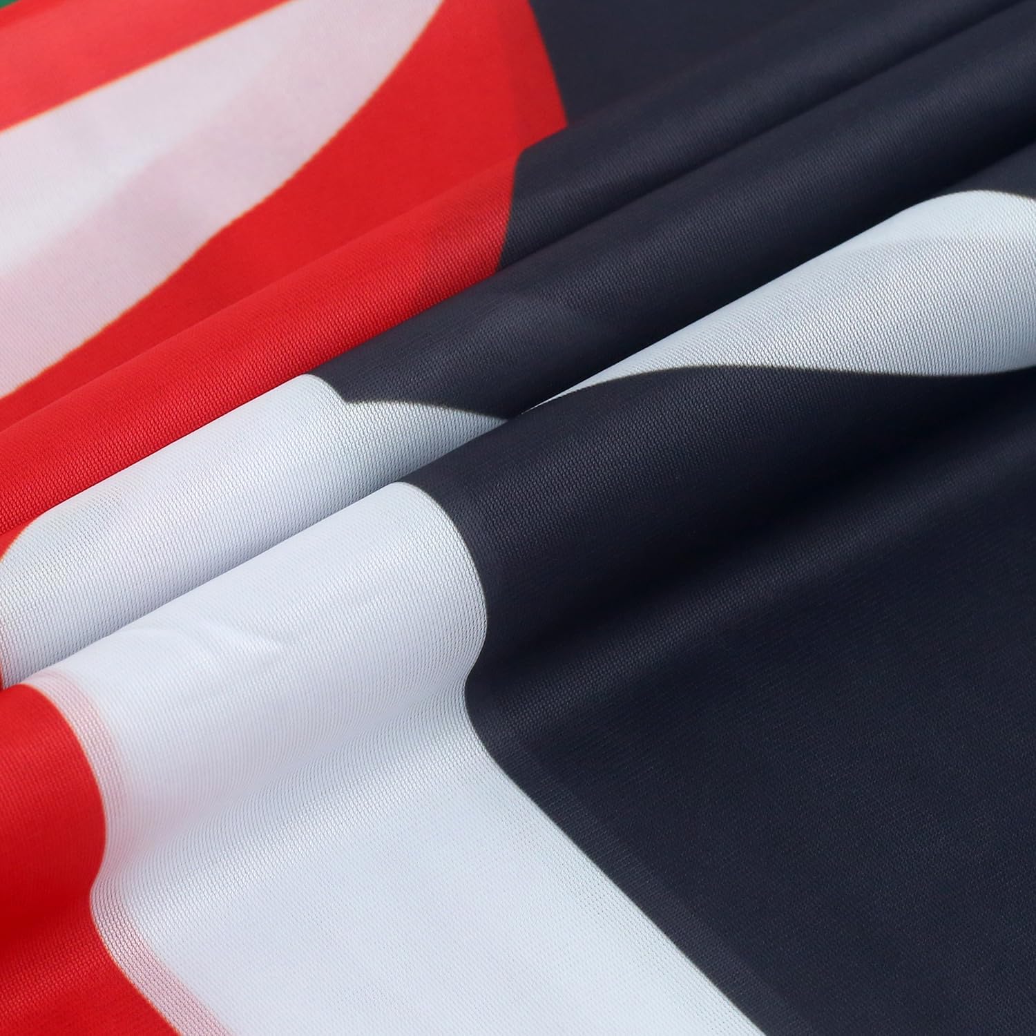 MSFHHA Rectangular Kenya Flag Tablecloth 59x83 Inches