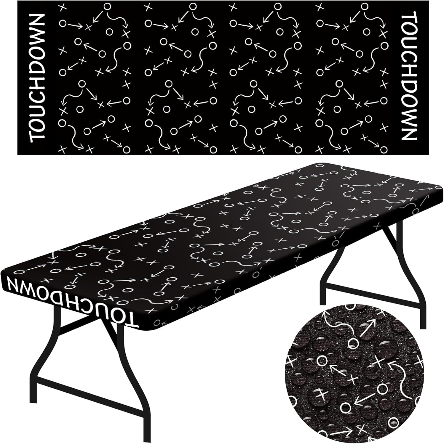 Oudain Football Table Cover for 6 Ft Table