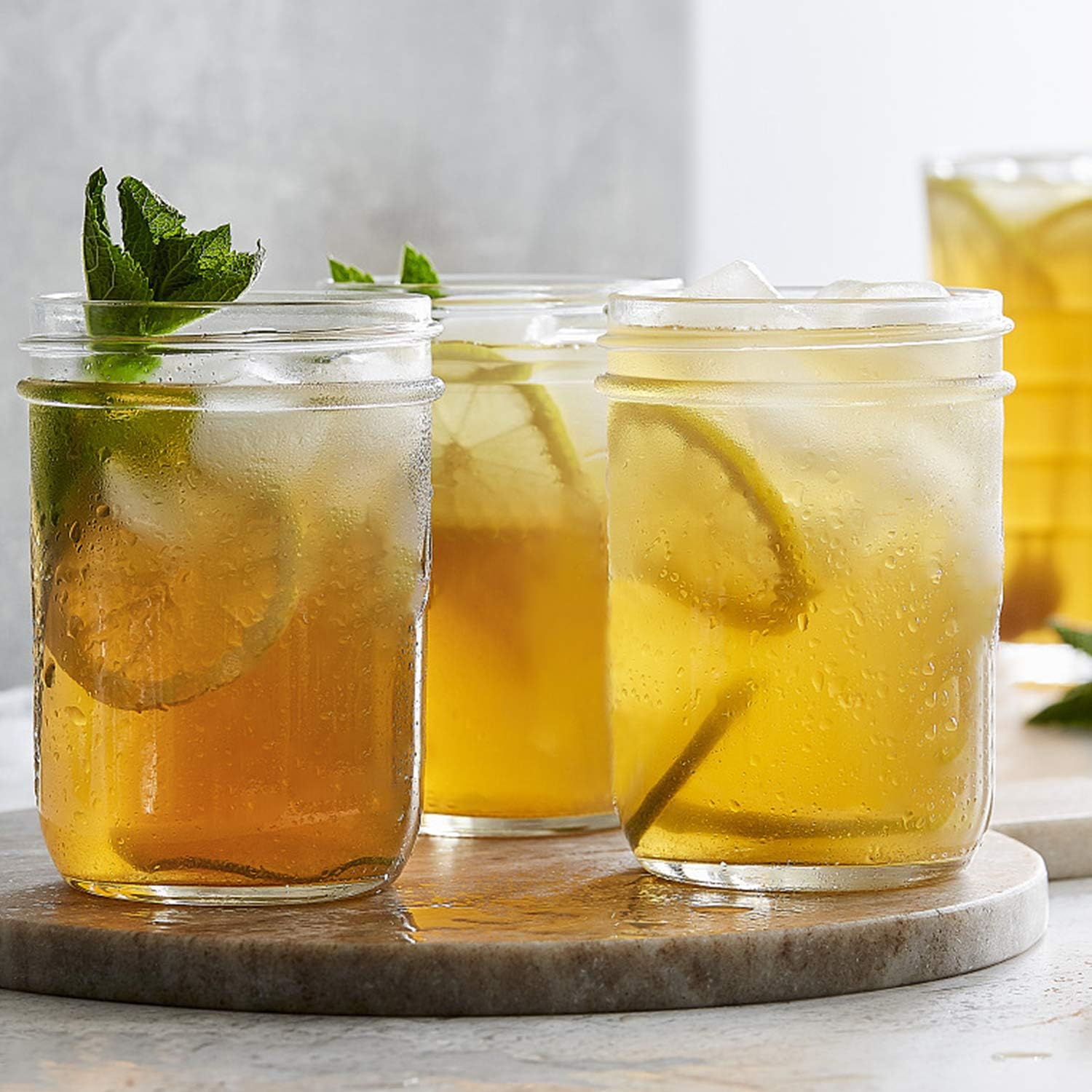 QAPPDA 6oz Glass Jars Set of 30 With Lids