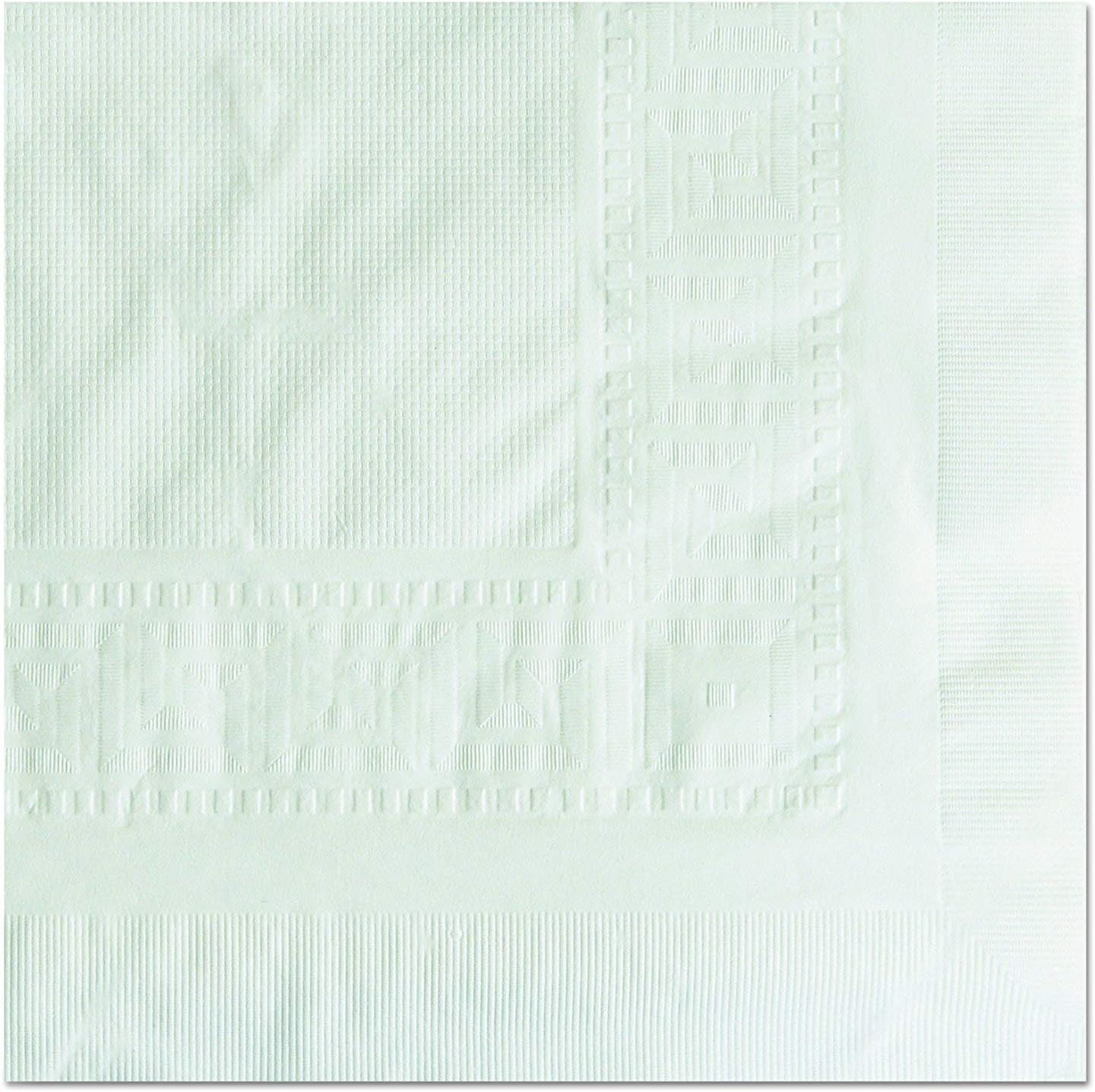 Hoffmaster 210130 White Tablecover Set of 25