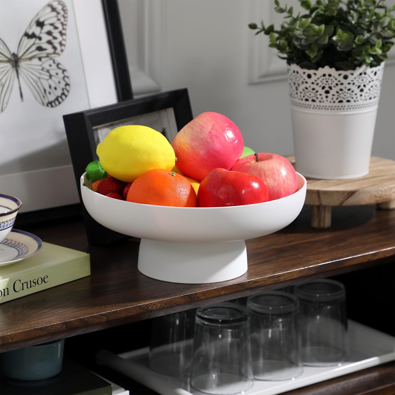 104 Inch Durable Fruit Bowl Decorative Kitchen Storage Basket